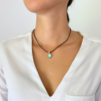 Colar Swarovski Petit Carré | Colar com cristal Swarovski | Malu Maiese 2