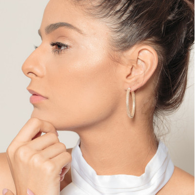 Alessia Hoop Earrings | Unique Hoop Earrings | Malu Maiese 2