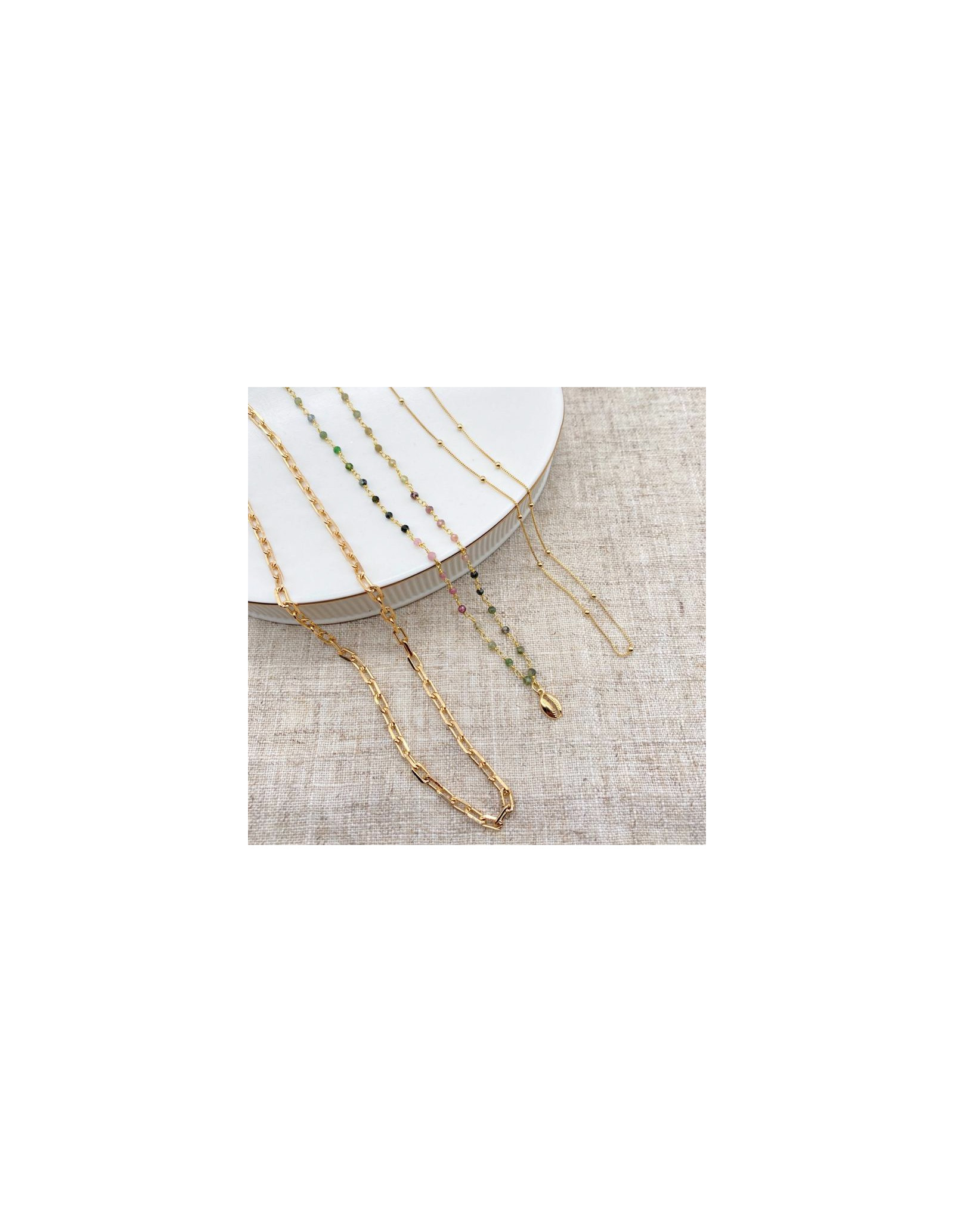 Collar Choker Tutti Frutti | Gargantilla con minerales | Malu Maiese