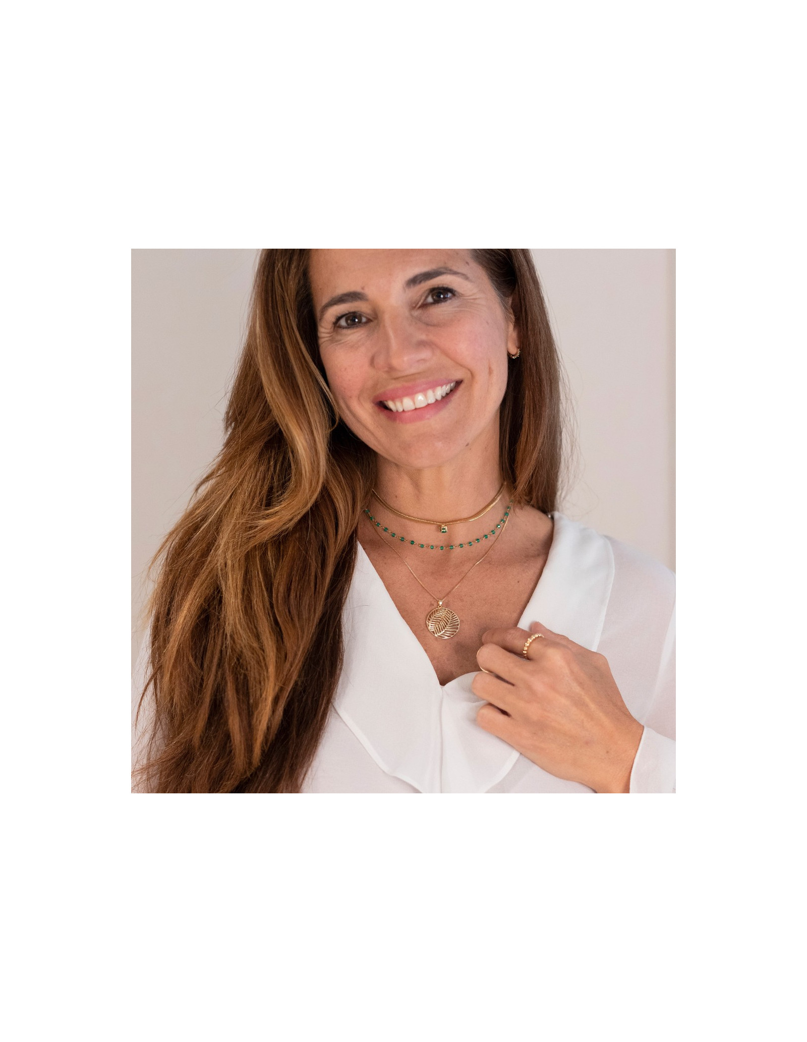 Frutta Choker Necklace | Short necklace with gemstones | Malu Maiese