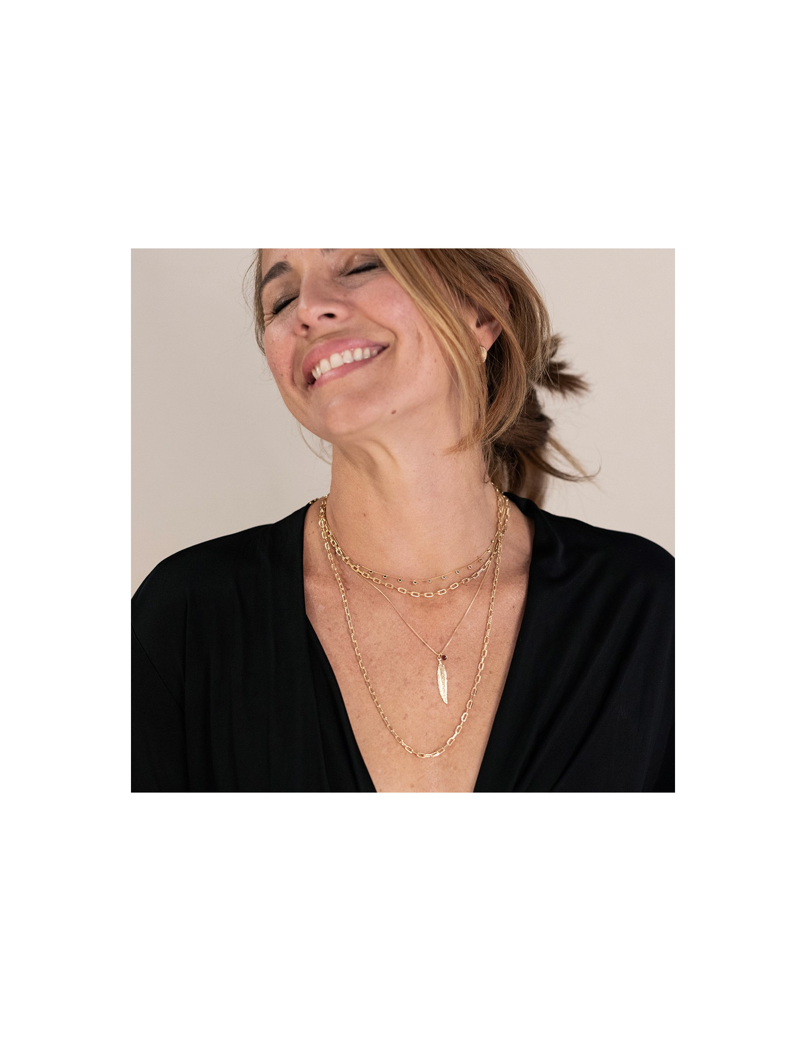 Collar Corto Colours | Gargantilla con Circonitas de Colores | Malu Maiese