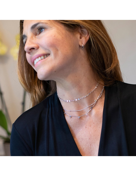 Pointille Choker Necklace | Short Necklace | Malu Maiese Pointille Choker Necklace | Short Necklace | Malu Maiese