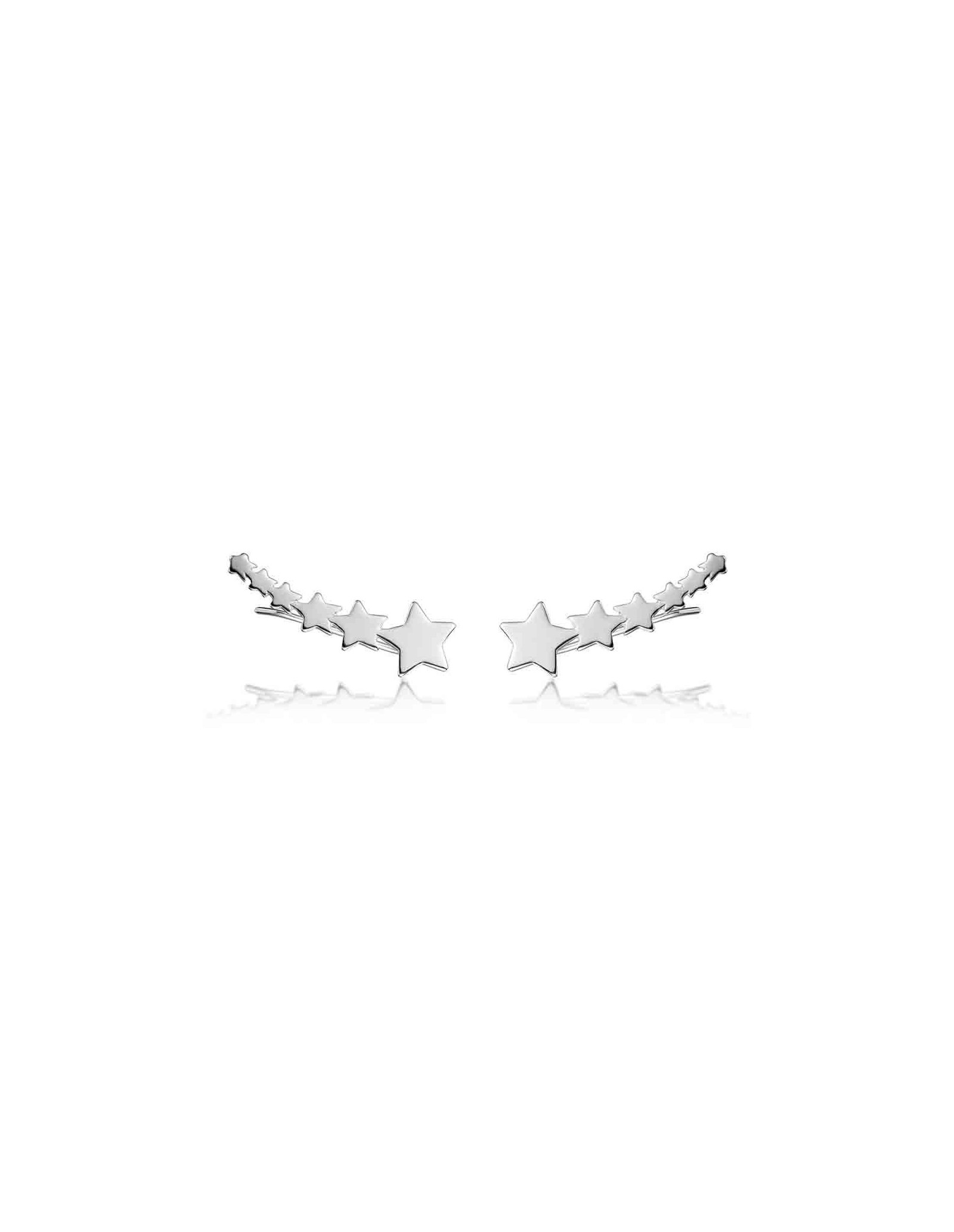 Brinco Ear Cuff Estrelas | Ear Cuffs em Prata 925 | Malu Maiese