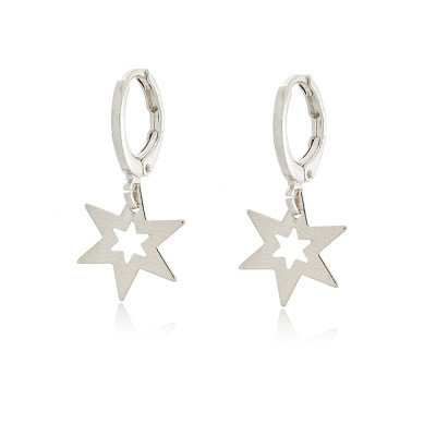 Argola Estrela| Brincos com charms | Malu Maiese 2