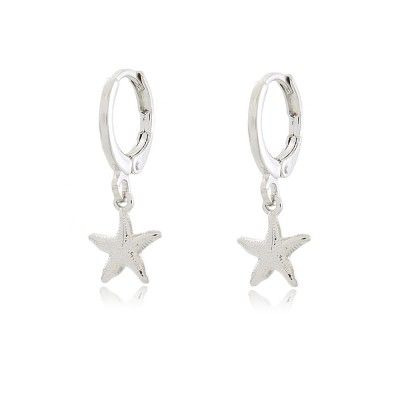 Starfish Hoop Earrings