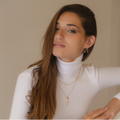 Collar Pluma | Collar con Colgante de Pluma | Malu Maiese 2