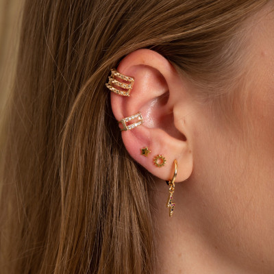 Brinco Piercing Estrela | piercing em prata 925 | Malu Maiese 2