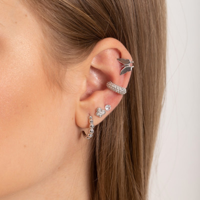 Butterfly Piercing Earring | 925 silver cz piercing 2