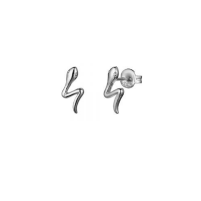 Snake Mini Earrings | 925 silver or 18k gold plated mini earrings. 2
