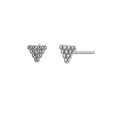 Tri Mini Earrings | 925 silver or 18k gold plated mini earrings.