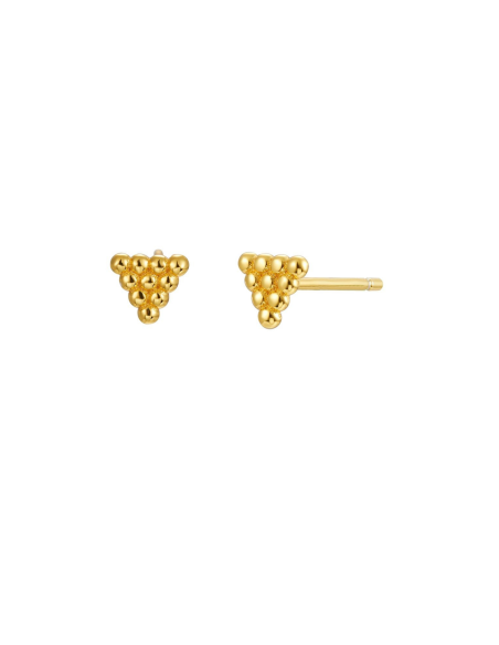 Tri Mini Earrings | 925 silver or 18k gold plated mini earrings.