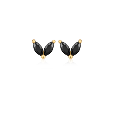 Flower Mini Earrings | 925 silver or 18k gold plated mini earrings. 2