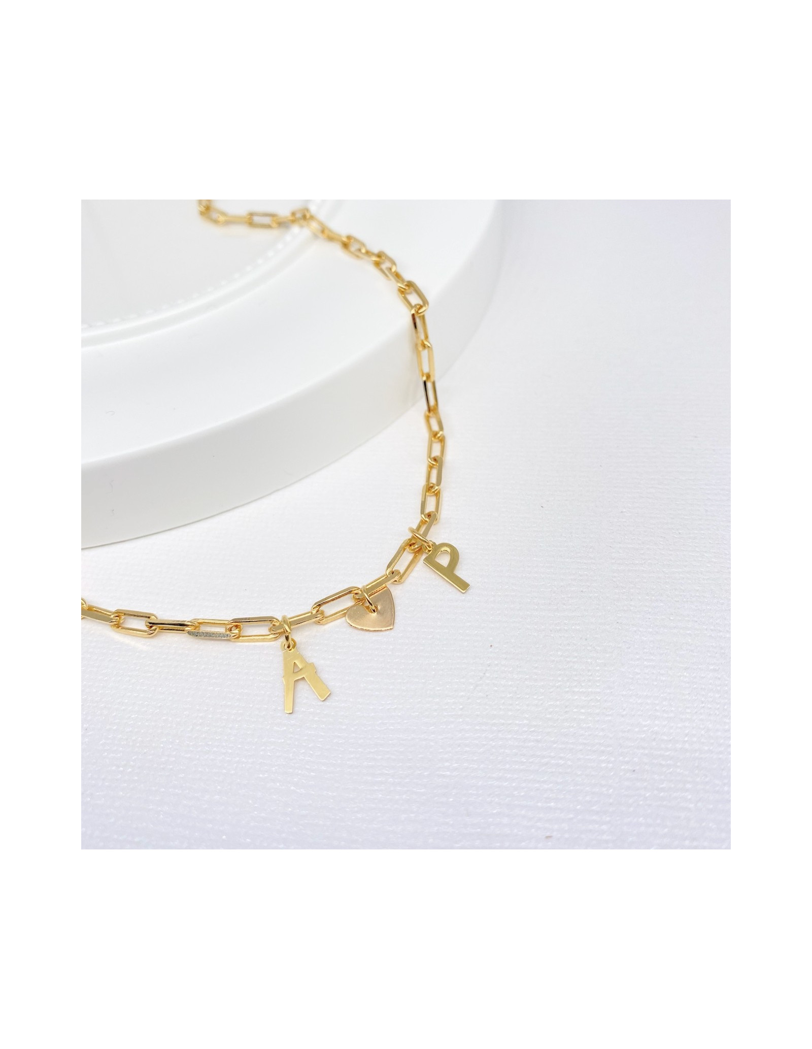 Charm Letra | Pingente Letra para Personalizar tuas Joias.