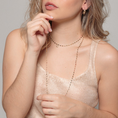 Tutti Frutti Choker Necklace | Short Necklace with Multicolour Tourmaline 2