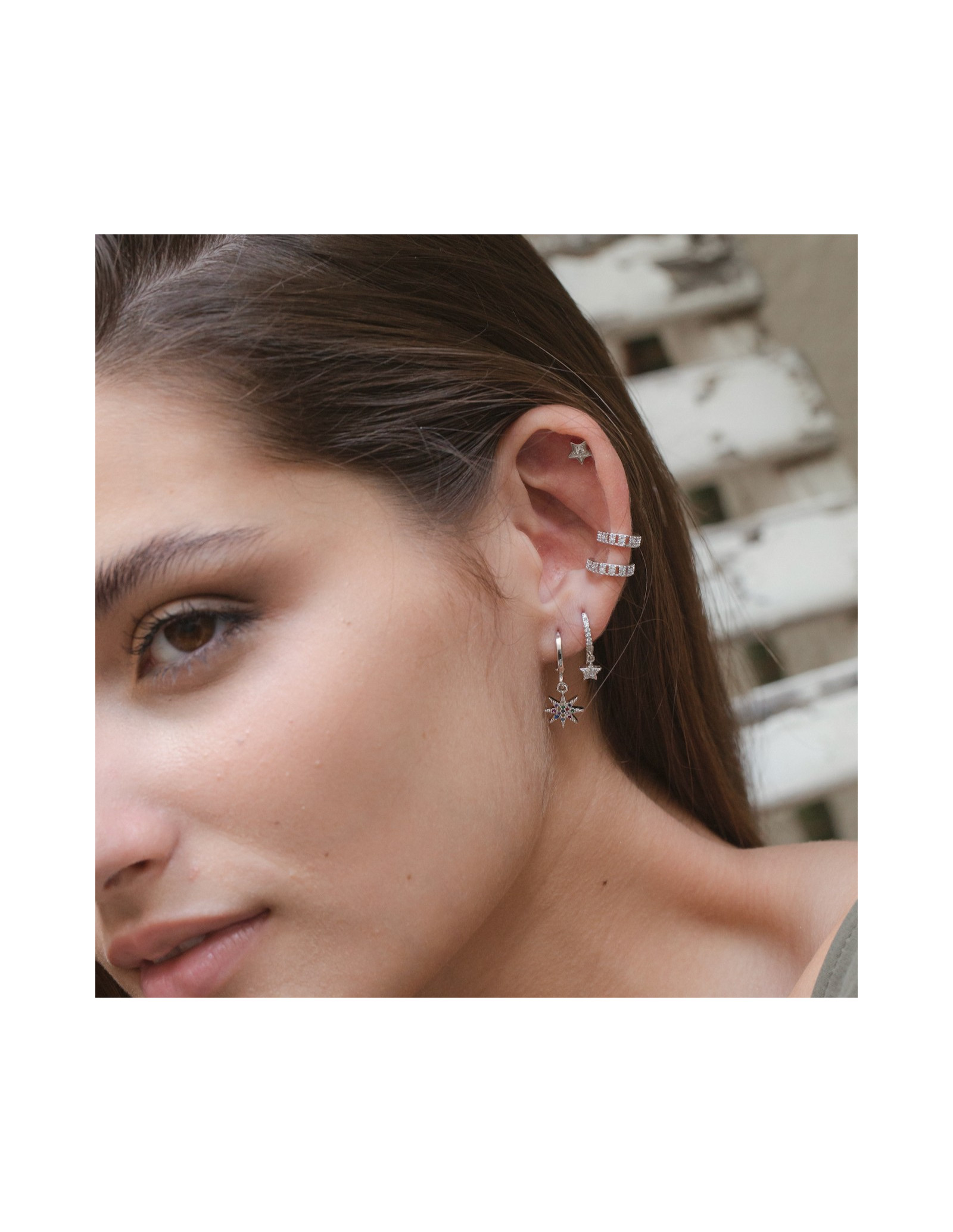 Ear Cuff Duo | Piercing de cartilagem a pressão | Malu Maiese