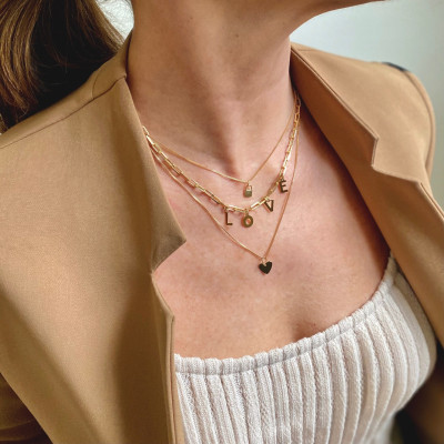 Venetian Necklace | 18k Gold Plated Chain Necklace | Malu Maiese 2