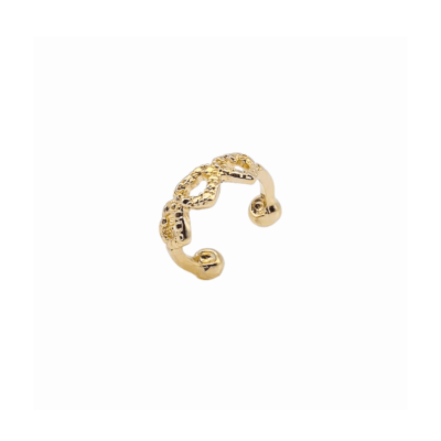 Amore Ear Cuff | 18k Gold Plated Ear Cuff, no piercing | Malu Maiese