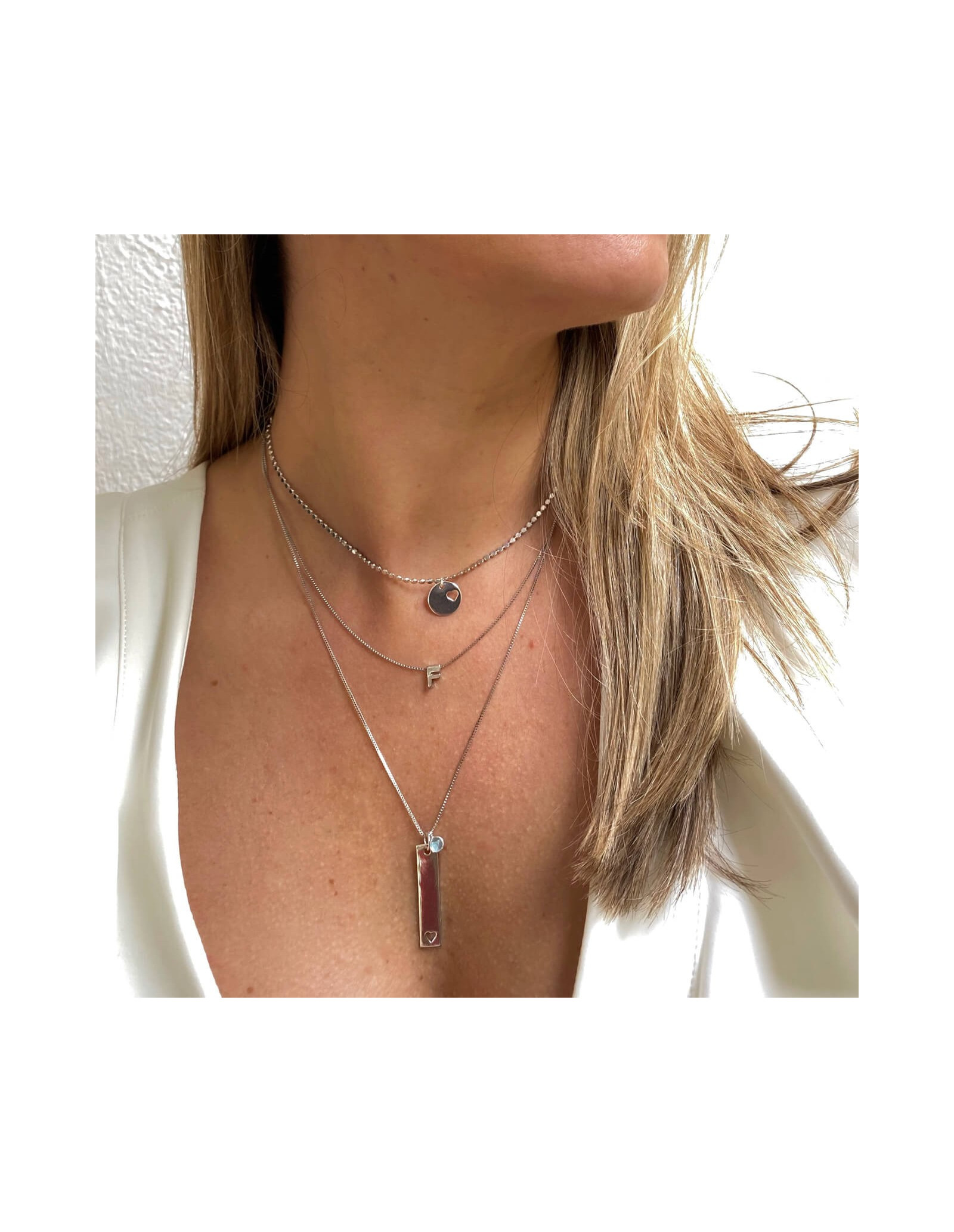 Charm Love | Pingente Placa Coração para Personalizar tuas Joias