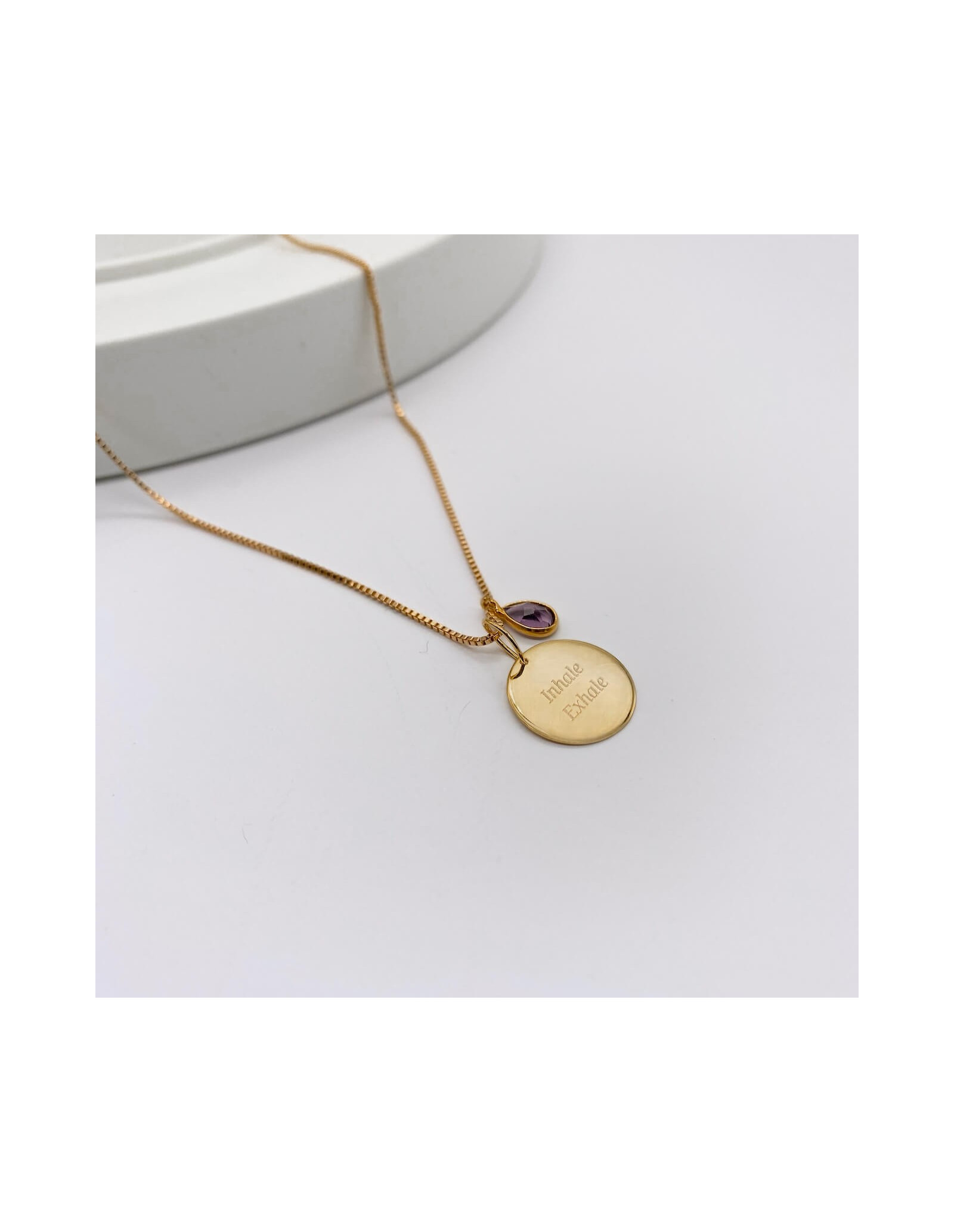 Charm Plaque | Pingente de Medalinha para Personalizar suas Joias