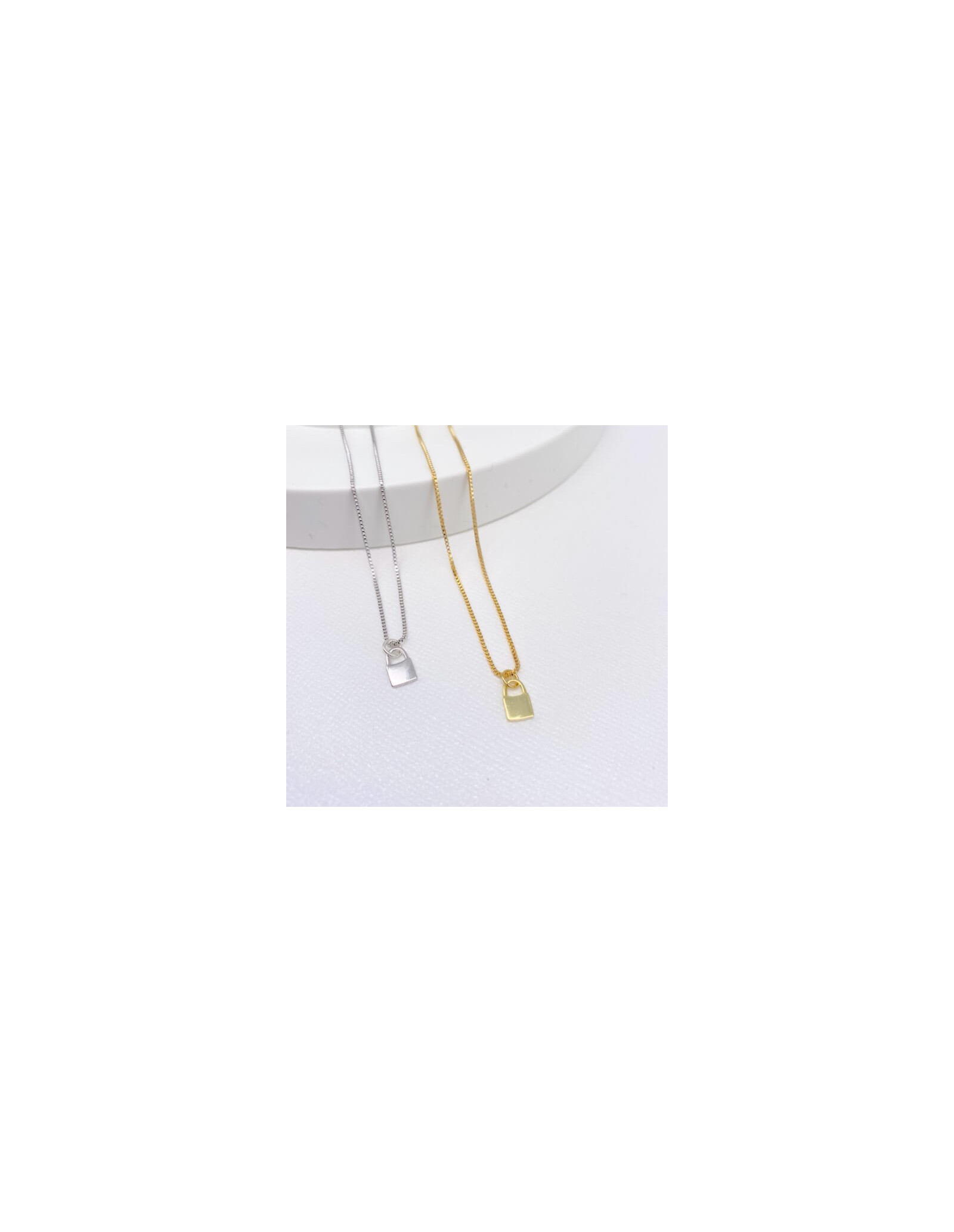 Charm Cadeado | Pingente Cadeado em Prata para Personalizar tuas Joias