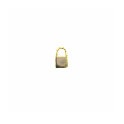 Charm Cadeado | Pingente Cadeado em Prata para Personalizar tuas Joias 2