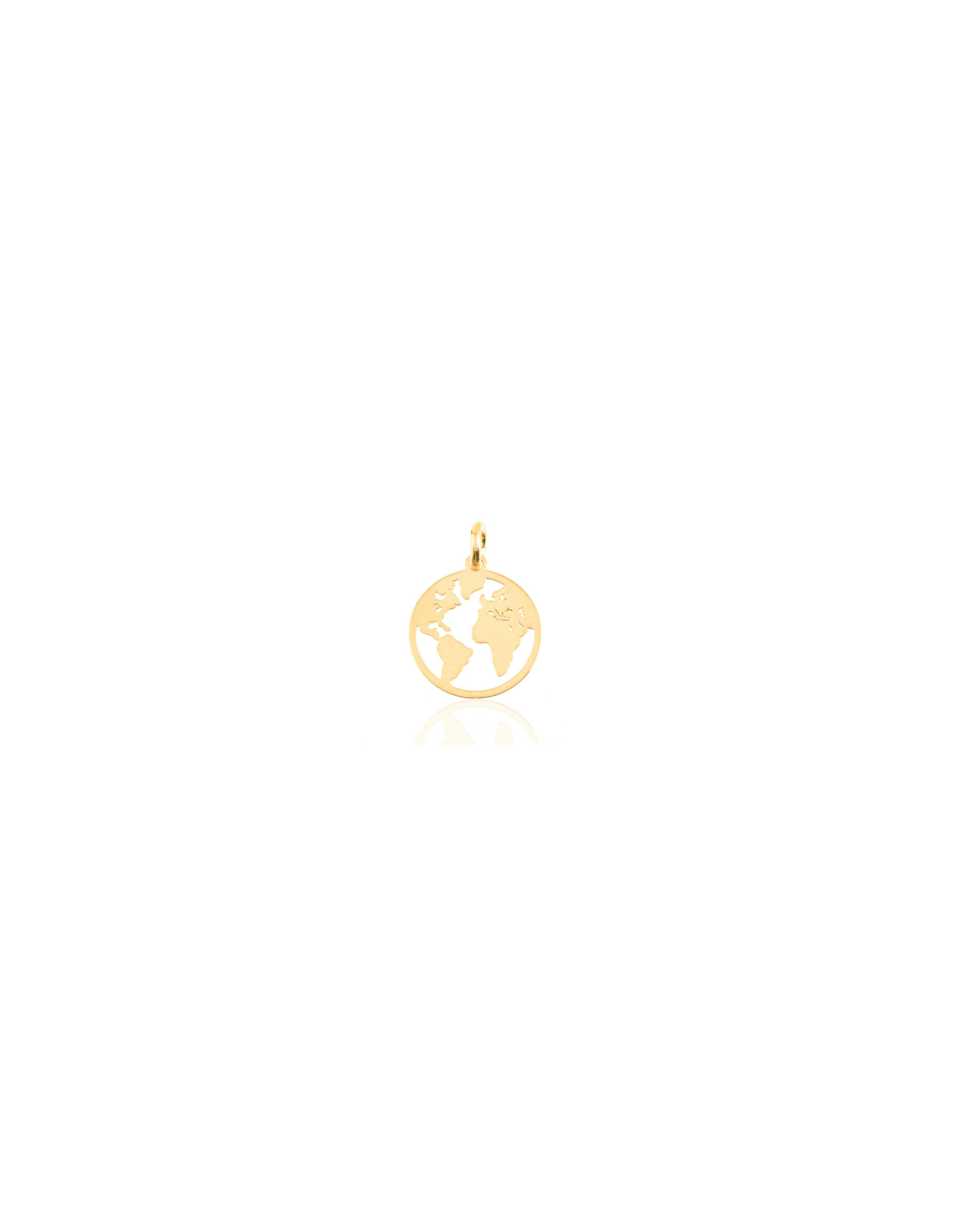 Charm Mundo | Pingente Mundo em Prata para Personalizar tuas Joias.
