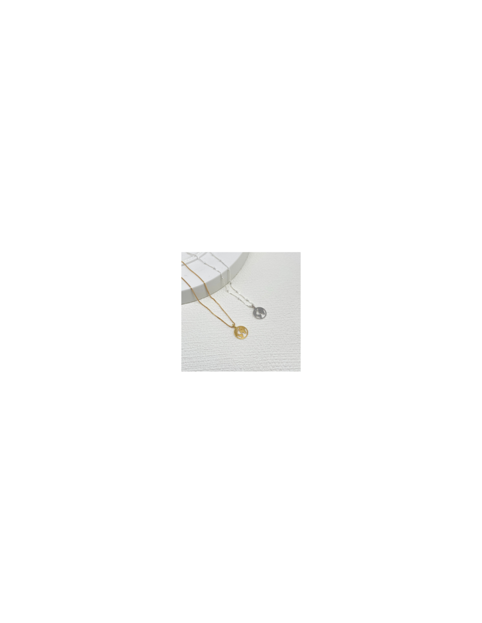 Charm Mundo | Pingente Mundo em Prata para Personalizar tuas Joias.