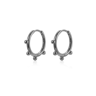 Aros Mini Dots | Aros en Plata 925 y Chapados en Oro 18k 2