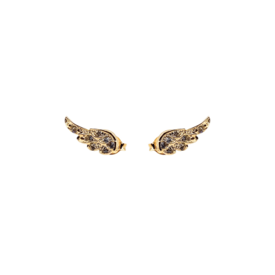 Wings Ear Climbers | Gold Plated Ear Climbers Earrings | Malu Maiese