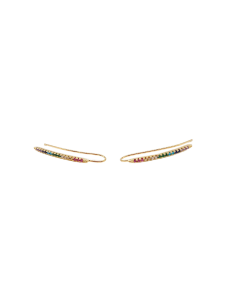 Pendientes Trepadores Colours | Escaladores de Oreja | Malu Maiese