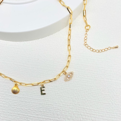 Charm Olho Grego | Pingente Olho Grego | Malu Maiese 2