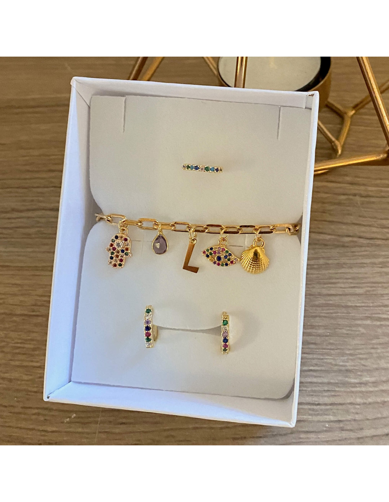 Charm Olho Grego Colours | Pingente para Personalizar tuas Joias