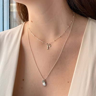 Sterling Silver Dotty Necklace | 925 Sterling Silver Dotty Necklace. 2