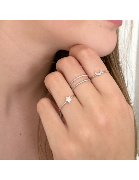Steel Duo Ring | Stainless Steel Ring, Waterproof Ring | Malu Maiese