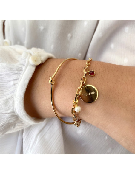 Brazalete Nudo | Diseño minimalista, ajustable | Malu Maiese Brazalete Nudo | Diseño minimalista, ajustable | Malu Maiese