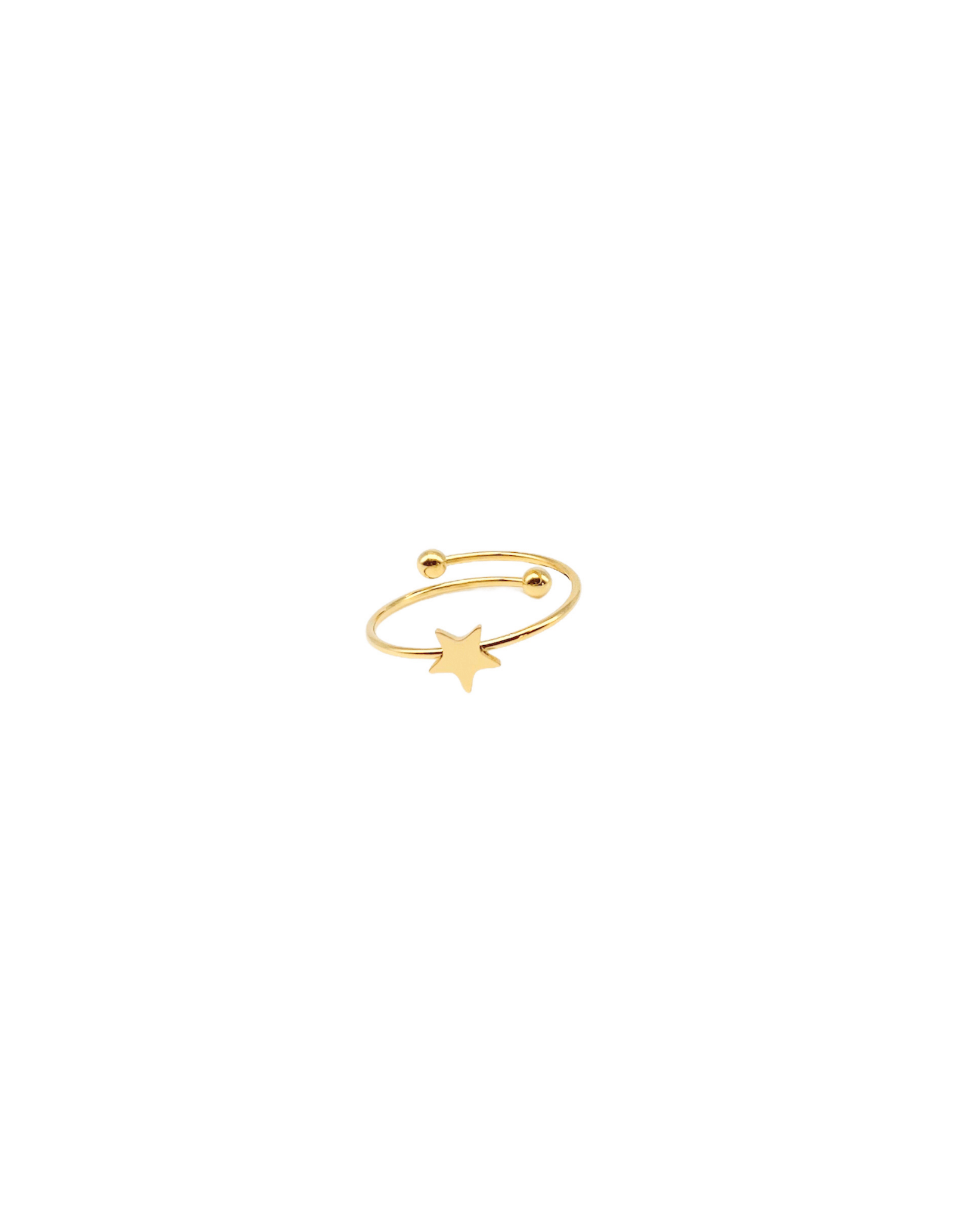 Anillo Acero Estrella | Anillo Estrella en Acero | Malu Maiese