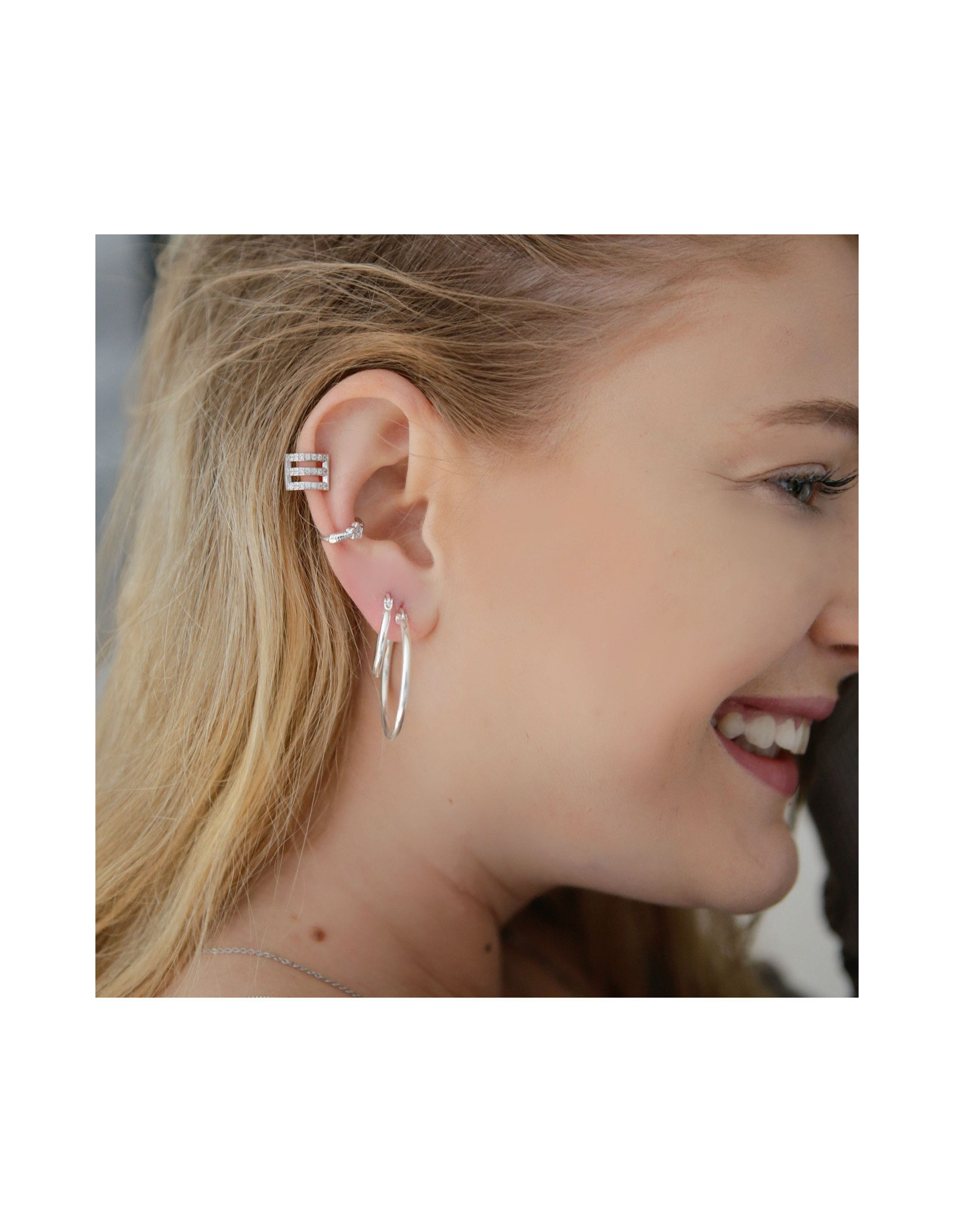 Steel Basic Hoop Earrings | Stainless Steel Hoops In Different Sizes