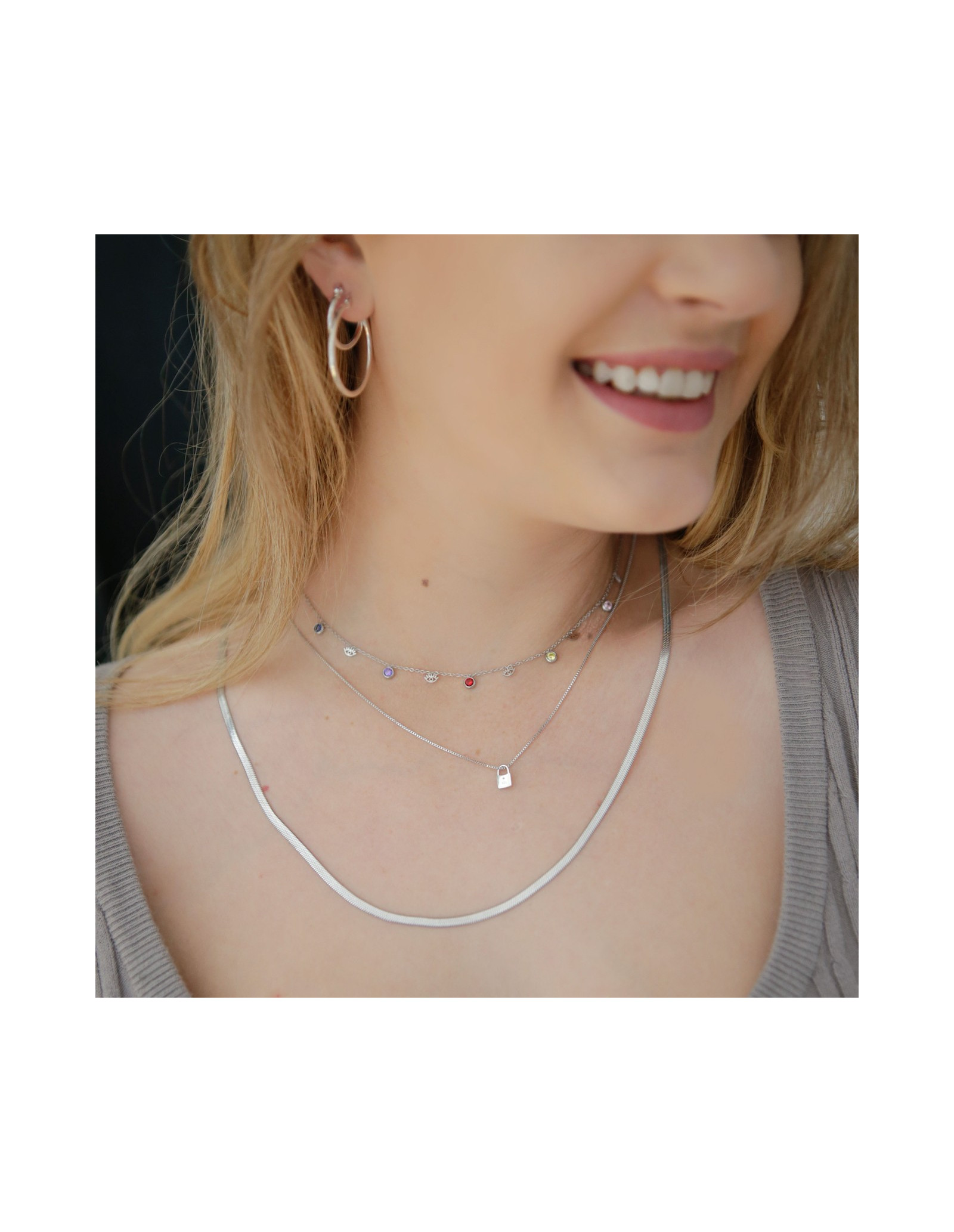 Steel Basic Hoop Earrings | Stainless Steel Hoops In Different Sizes
