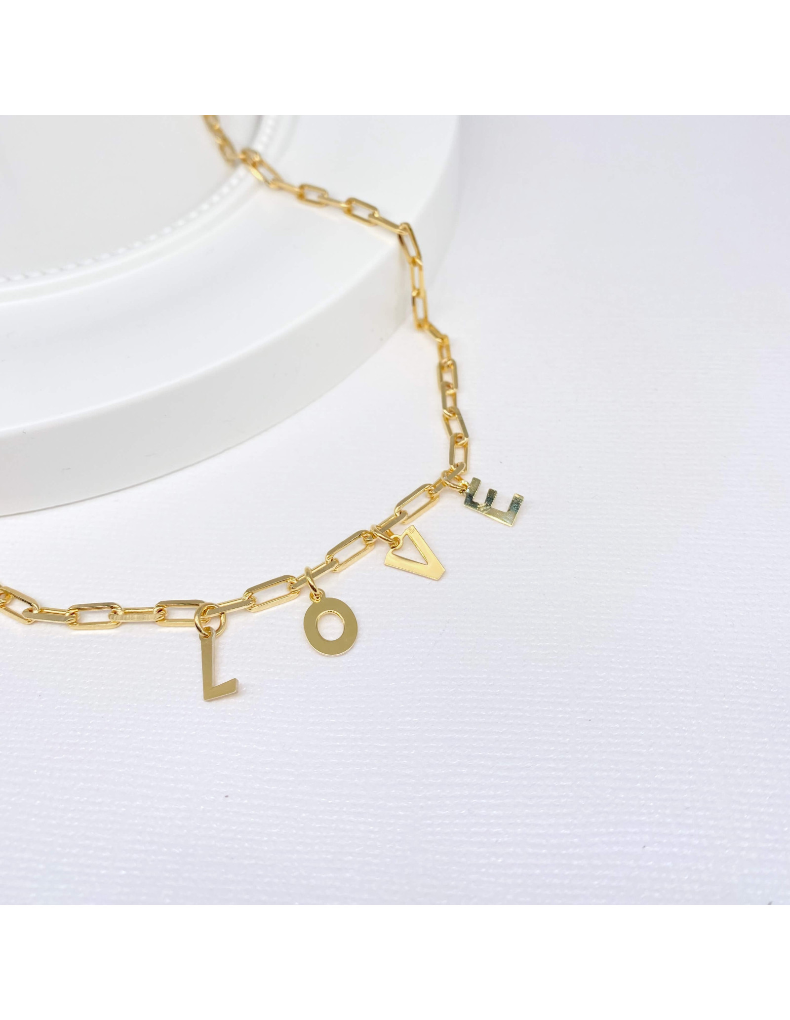 Collar Lettre | Joyas Personalizadas | Malu Maiese