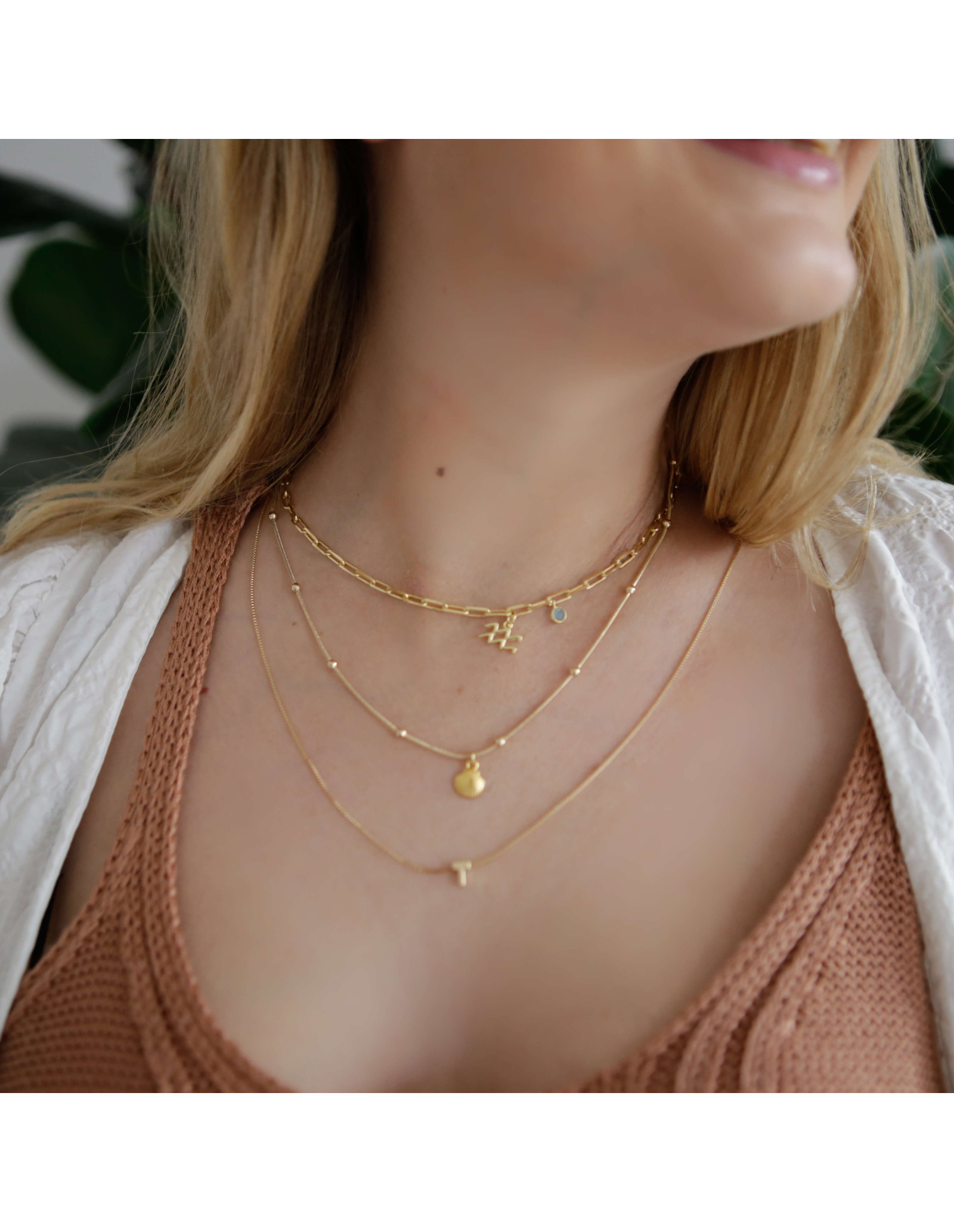 Colar Zodiac Stone | Colar Personalizado Zodiaco | Malu Maiese