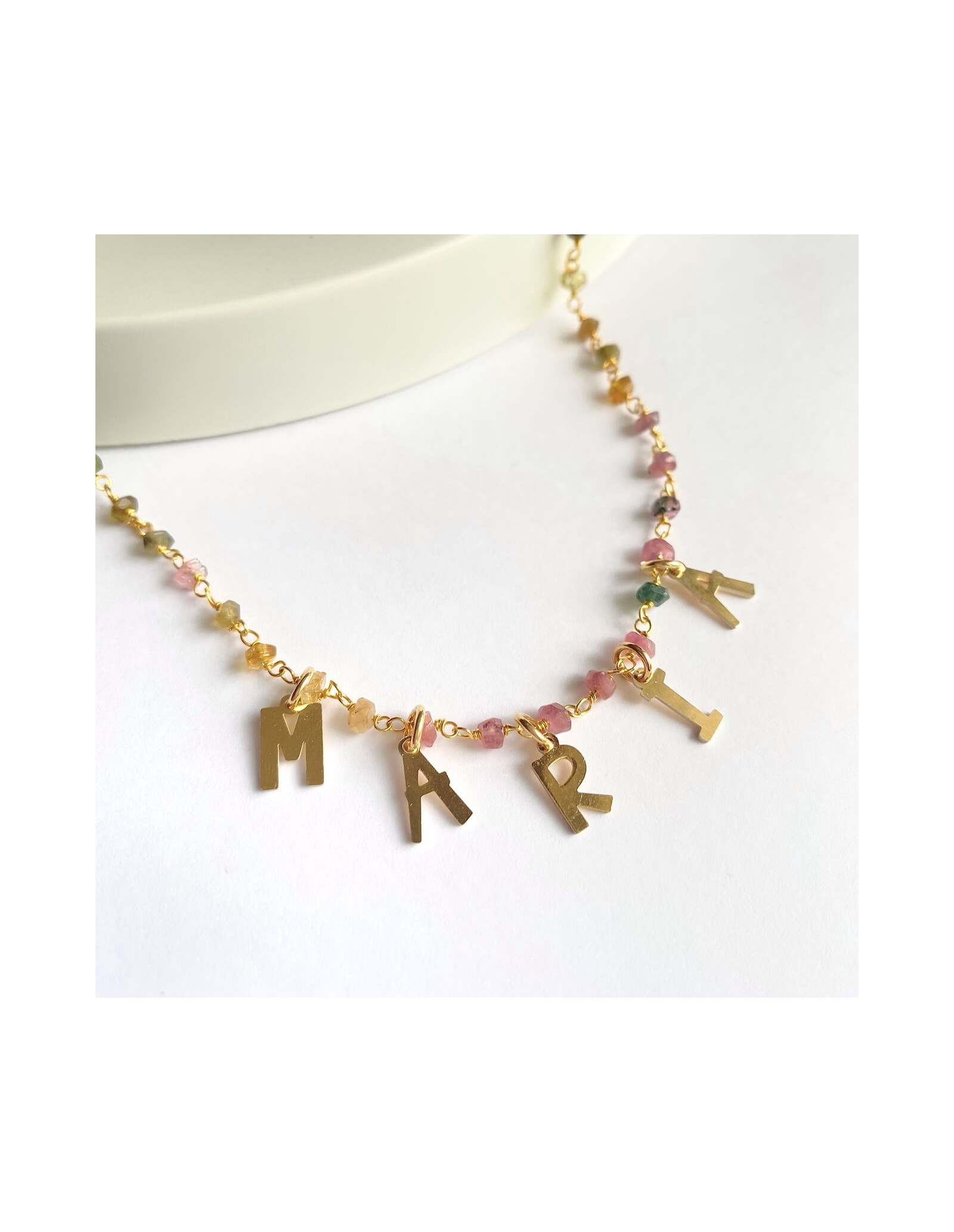 Lettre Necklace | Personalised Jewellery | Malu Maiese