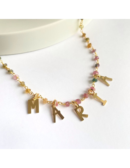 Lettre Necklace | Personalised Jewellery | Malu Maiese Lettre Necklace | Personalised Jewellery | Malu Maiese
