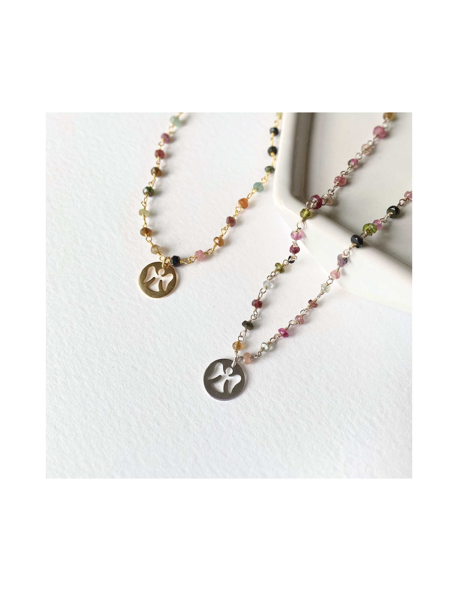 Angel Necklace | Original Gift for First Communion | Malu Maiese