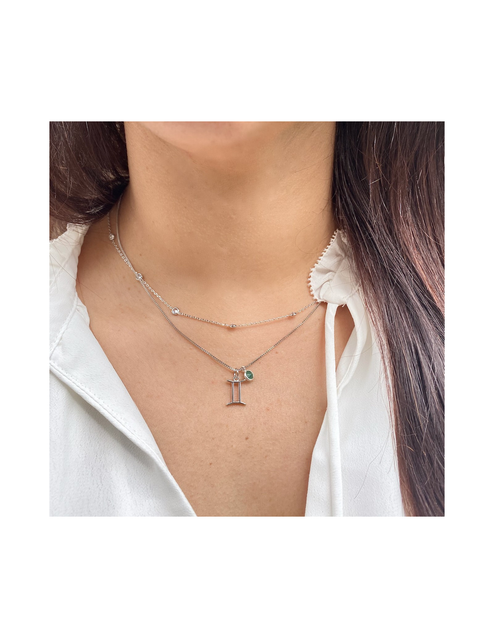 Colar Zodiac Stone | Colar Personalizado Zodiaco | Malu Maiese