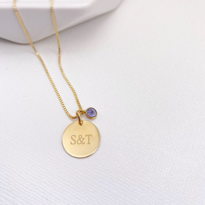 Collar Plaque Stone | Collares Personalizados | Malu Maiese