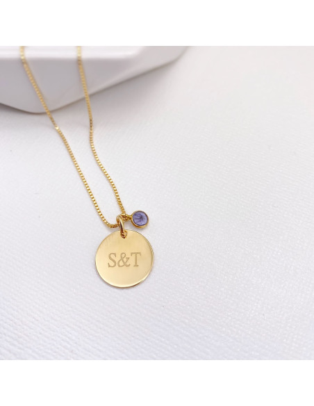 Collar Plaque Stone | Collares Personalizados | Malu Maiese Collar Plaque Stone | Collares Personalizados | Malu Maiese