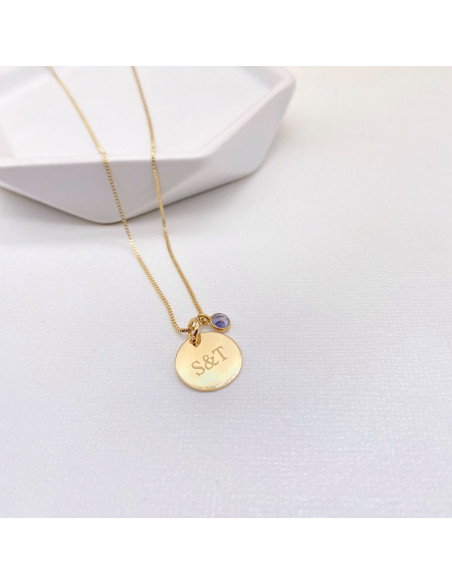 Collar Plaque Stone | Collares Personalizados | Malu Maiese Collar Plaque Stone | Collares Personalizados | Malu Maiese