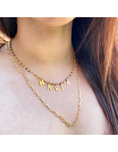 Lettre Necklace | Personalised Jewellery | Malu Maiese Lettre Necklace | Personalised Jewellery | Malu Maiese