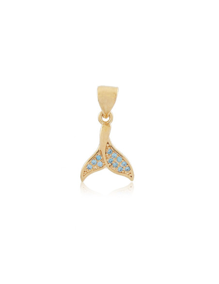 Charm Cauda de Baleia Blue | Pendentes para Personalizar tuas Joias