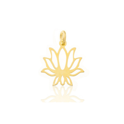 Charm Flor de Loto | Colgante Flor de Loto para Personalizar tus Joyas